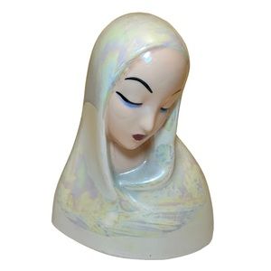 Madonna Ceramic Figurine Statue
